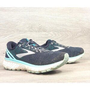 Brooks Ghost 11 Women's Running Shoes Athletic Sneakers Gym Shoe Navy Blue 6.5